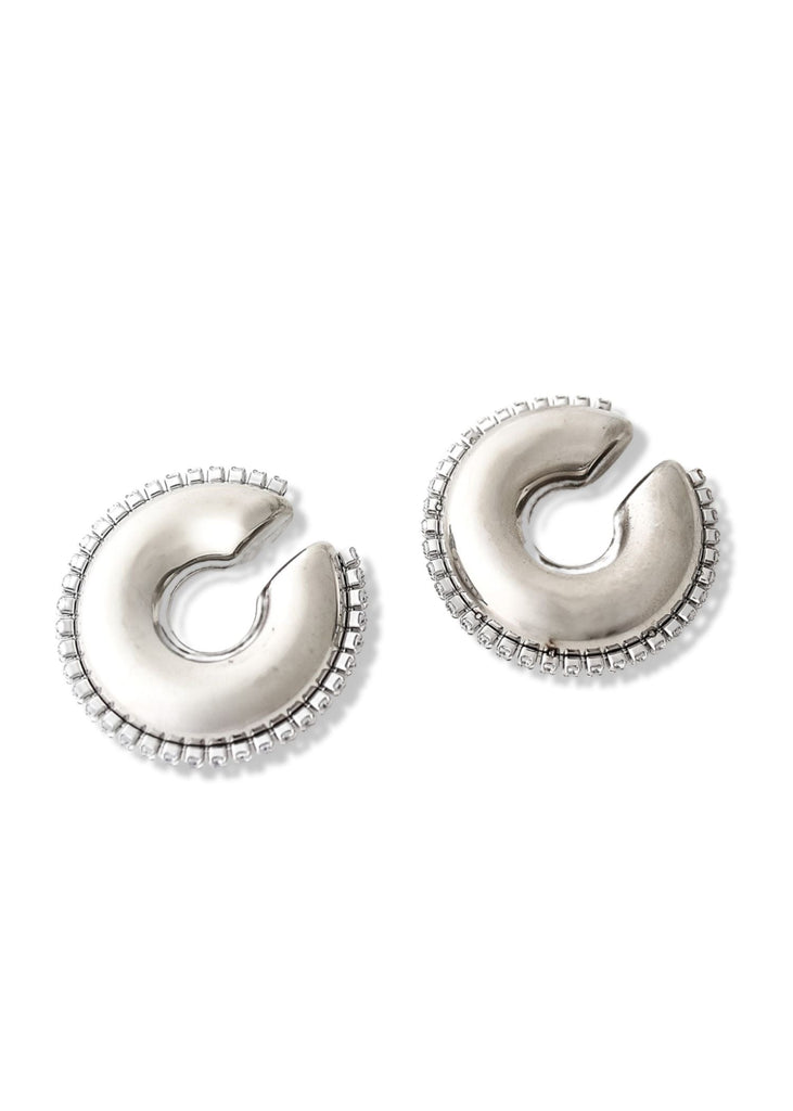 pebby forevee Earring Silver NOT SO DEMURE WATER RESISTANT EAR CUFF