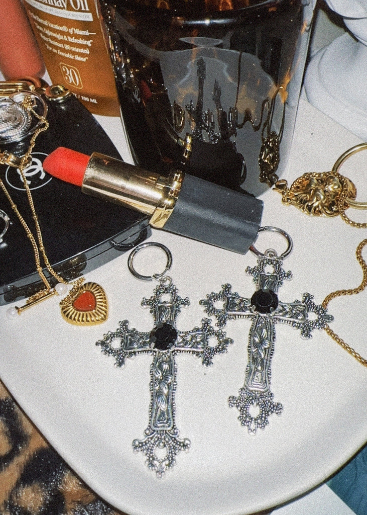 pebby forevee Earring Silver REJOICE STATEMENT EARRINGS