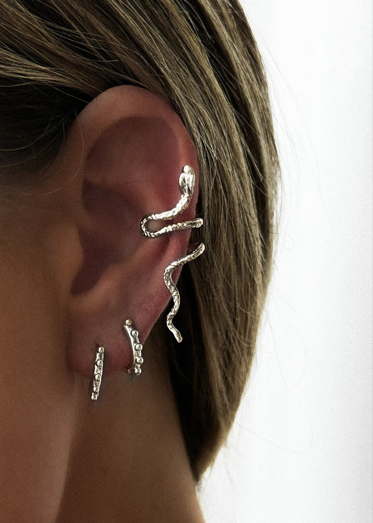 pebby forevee Earring Silver SLY STATEMENT EAR CUFF