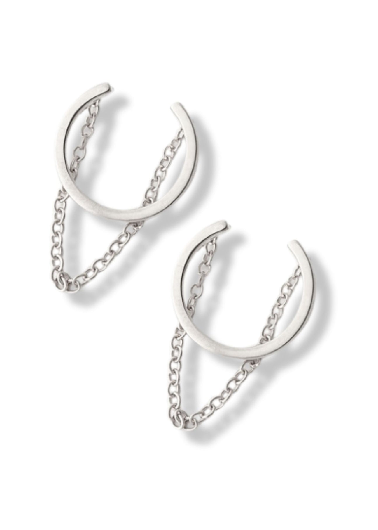 pebby forevee Earring Silver SWAY WATER RESISTANT EAR CUFF