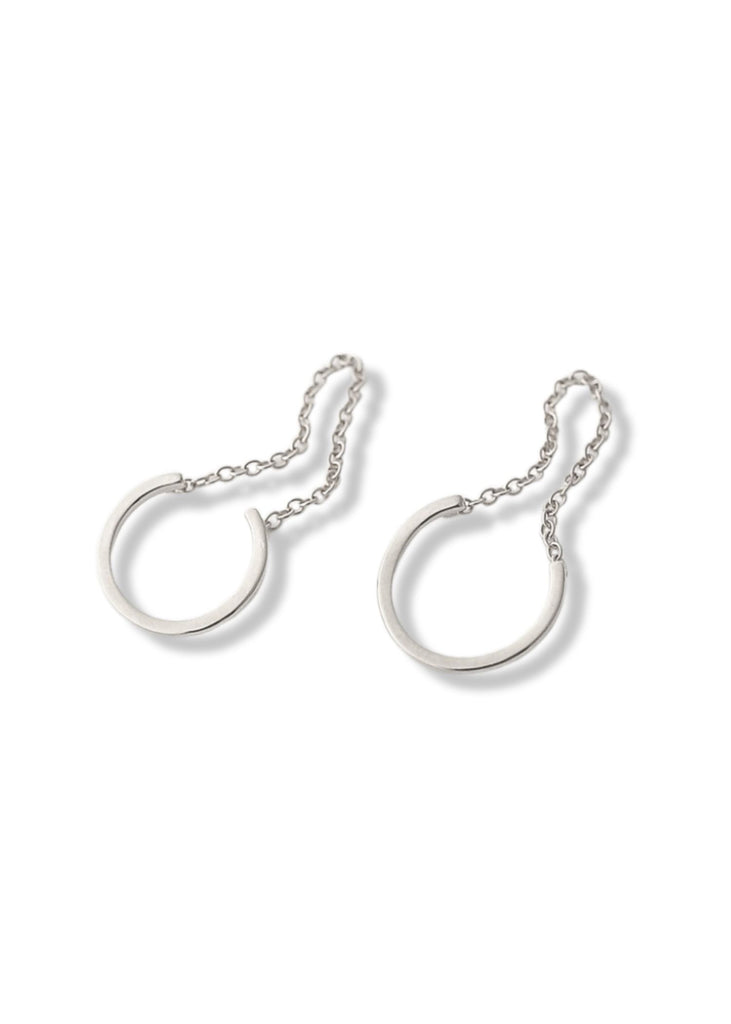 pebby forevee Earring Silver SWAY WATER RESISTANT EAR CUFF