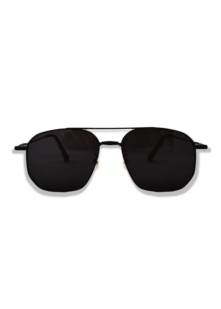 pebby forevee Glasses Black FOSTER STATEMENT SUNGLASSES