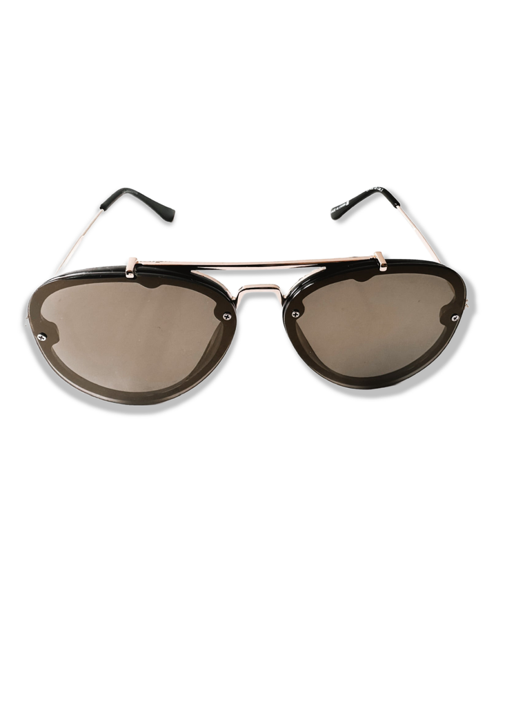 pebby forevee Glasses Black/Gold HUDSON STATEMENT SUNGLASSES