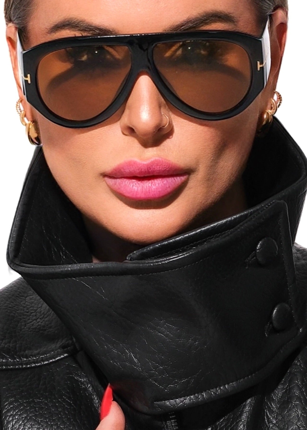 RIDLEY STATEMENT SUNGLASSES – Pebby Forevee