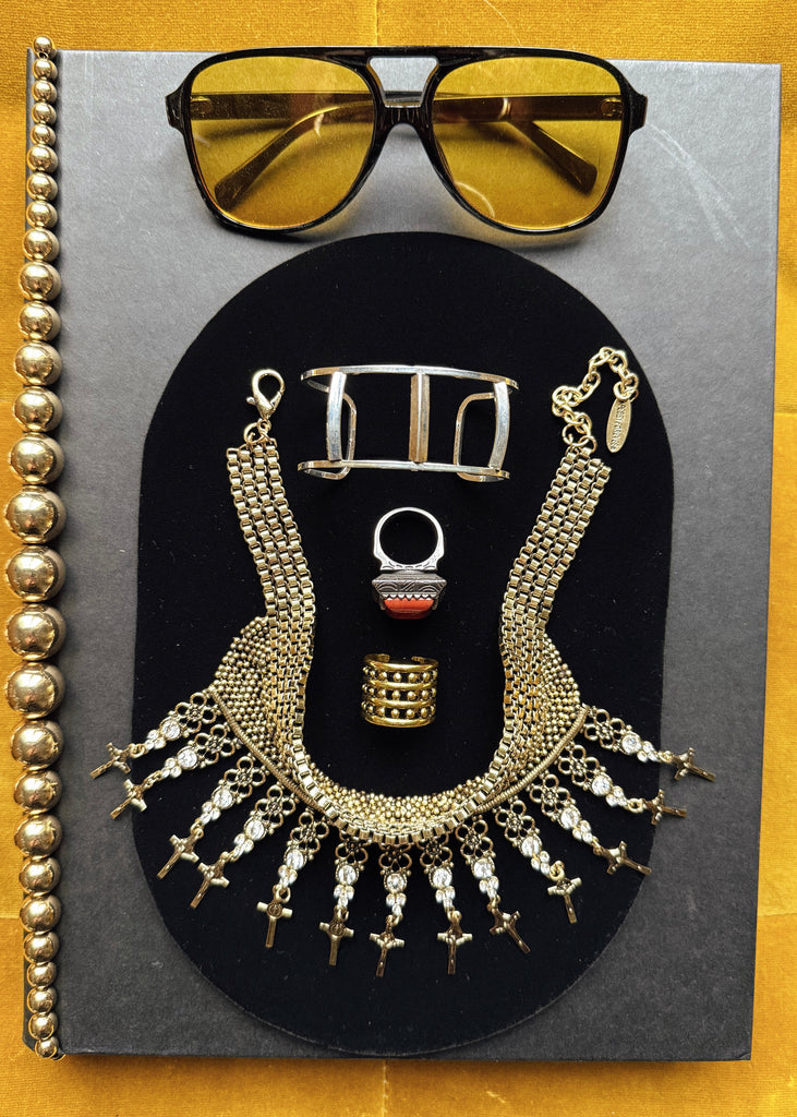 pebby forevee Glasses Black TAKING NOTES STATEMENT SUNGLASSES