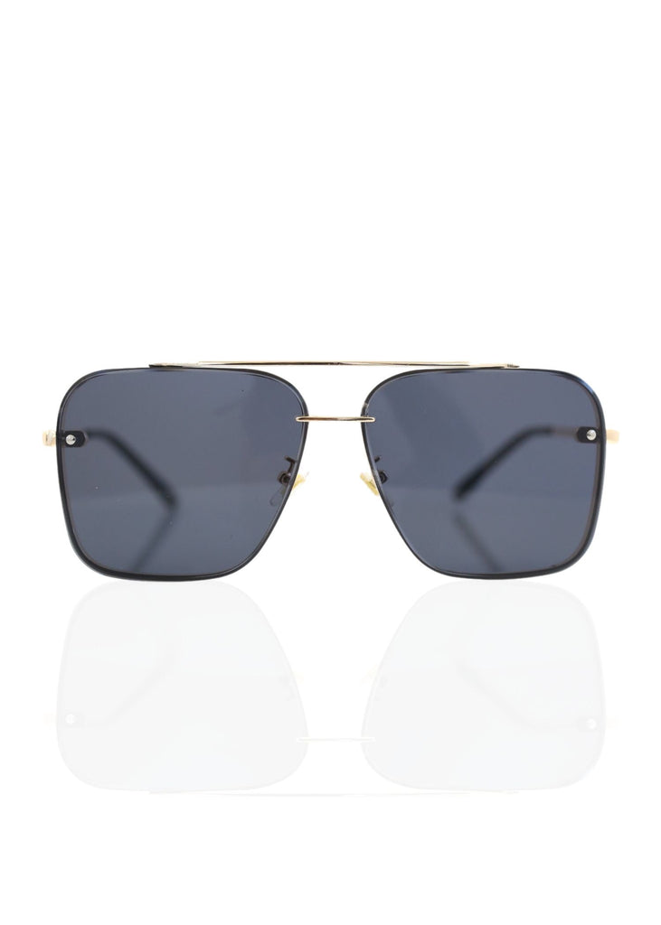 pebby forevee Glasses Gold/Black BECK STATEMENT SUNGLASSES