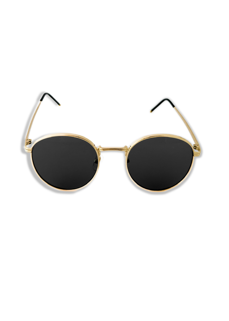 pebby forevee Glasses Gold/Black HOLLIS STATEMENT SUNGLASSES