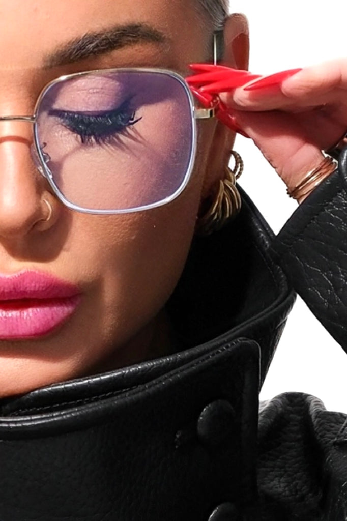 pebby forevee Glasses Gold WONDERLAND BLUE LIGHT BLOCKING GLASSES