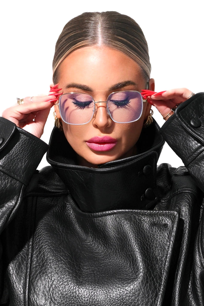 pebby forevee Glasses Gold WONDERLAND BLUE LIGHT BLOCKING GLASSES