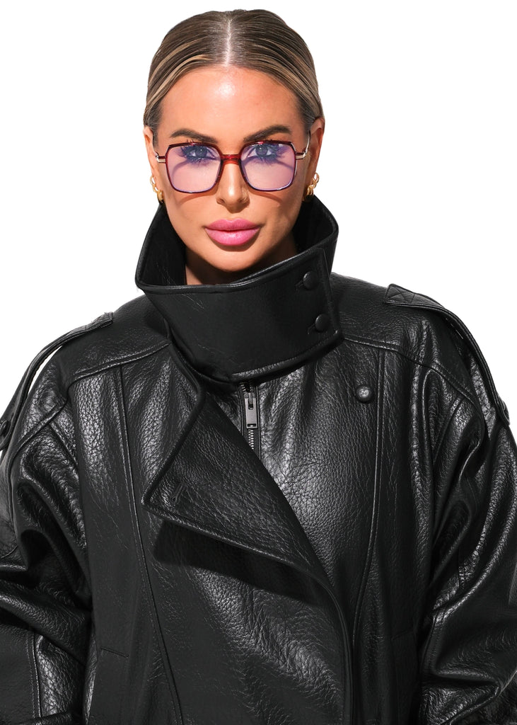 pebby forevee Glasses Maroon BET ON YOURSELF BLUE LIGHT BLOCKING GLASSES