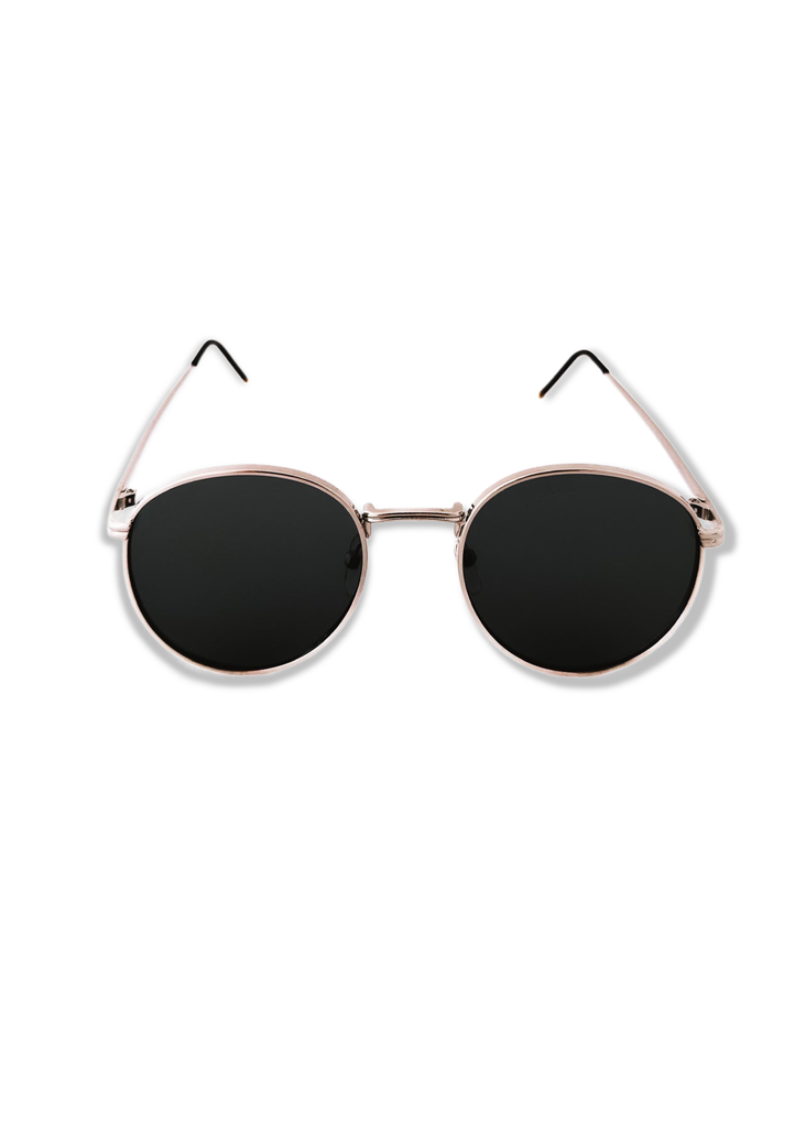 pebby forevee Glasses Silver/Black HOLLIS STATEMENT SUNGLASSES