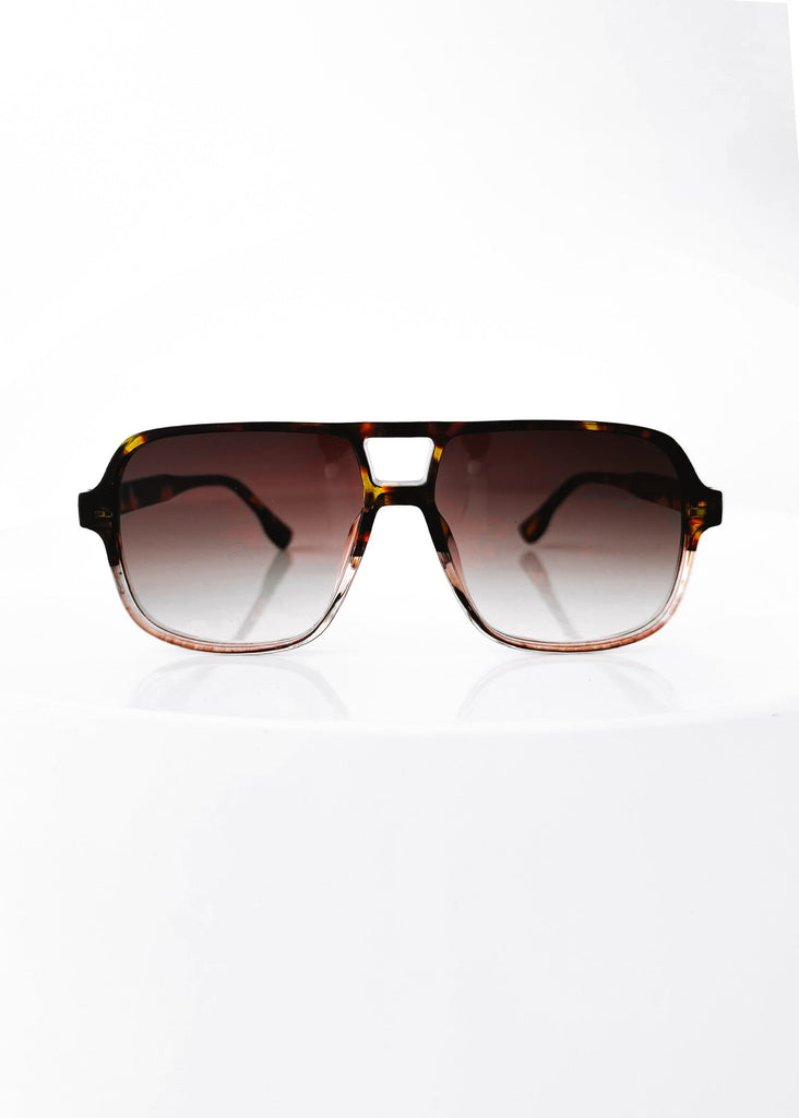 pebby forevee Glasses Tortoiseshell CHEVELLE STATEMENT SUNGLASSES