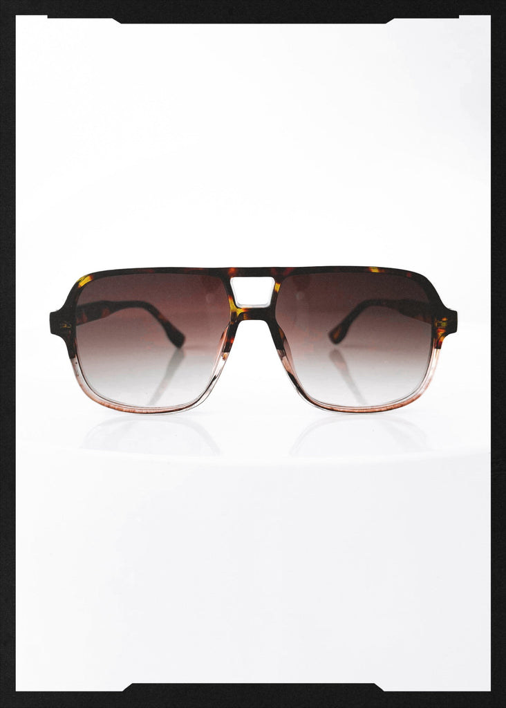 pebby forevee Glasses Tortoiseshell CHEVELLE STATEMENT SUNGLASSES