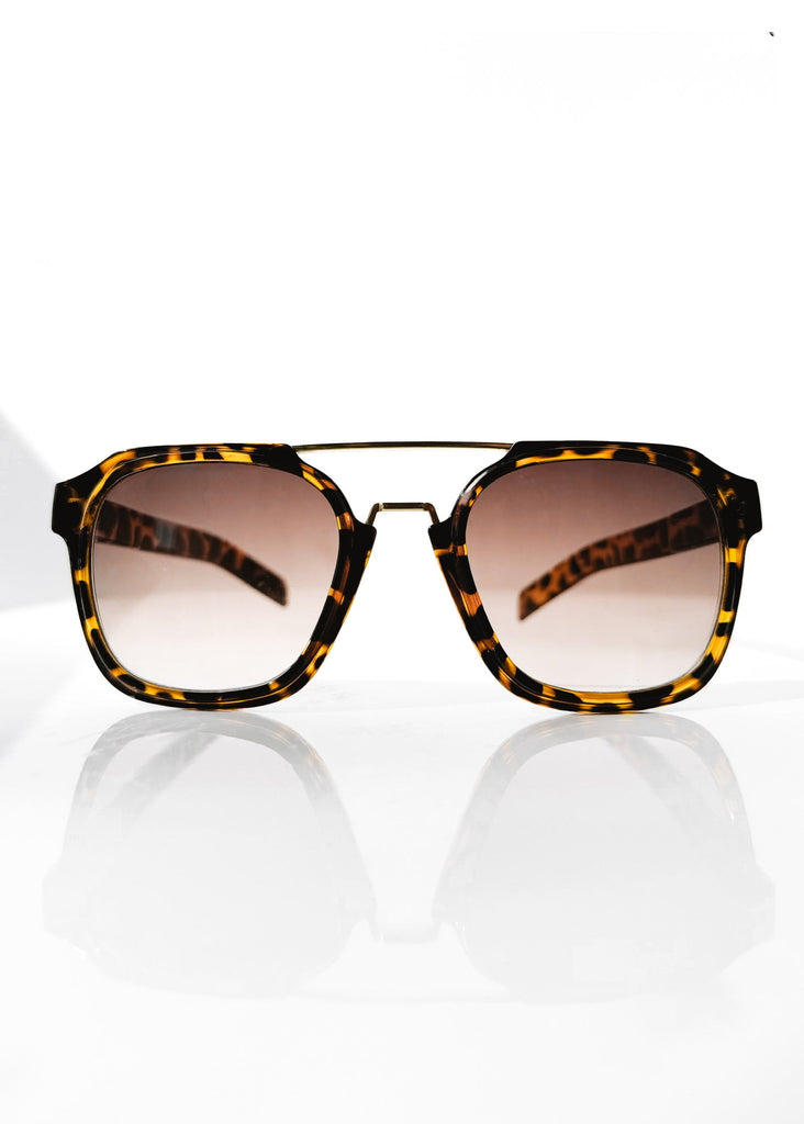 pebby forevee Glasses Tortoiseshell STEVIE STATEMENT SUNGLASSES