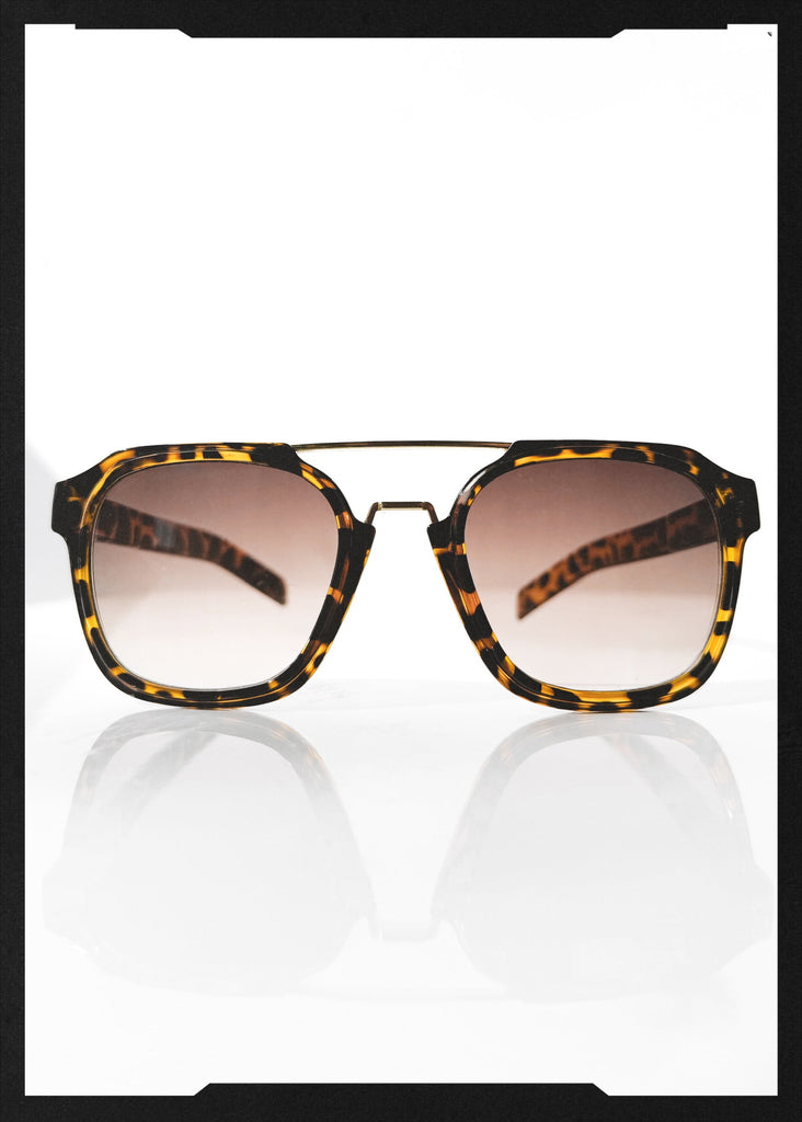 pebby forevee Glasses Tortoiseshell STEVIE STATEMENT SUNGLASSES