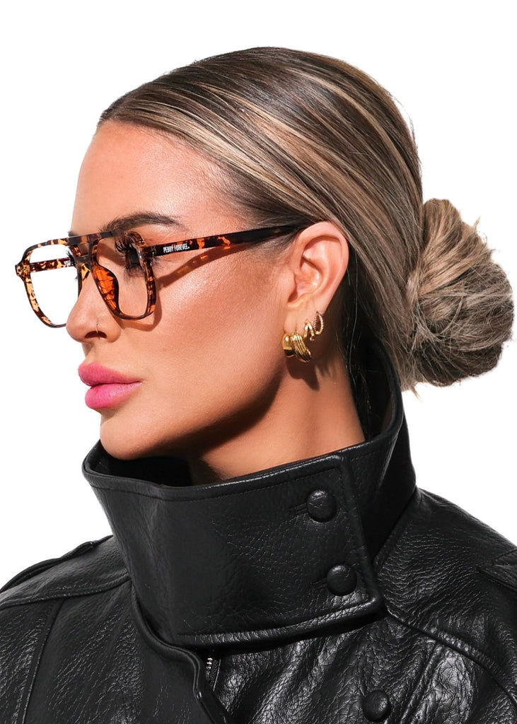 pebby forevee Glasses Tortoiseshell TAKING NOTES BLUE LIGHT BLOCKING GLASSES