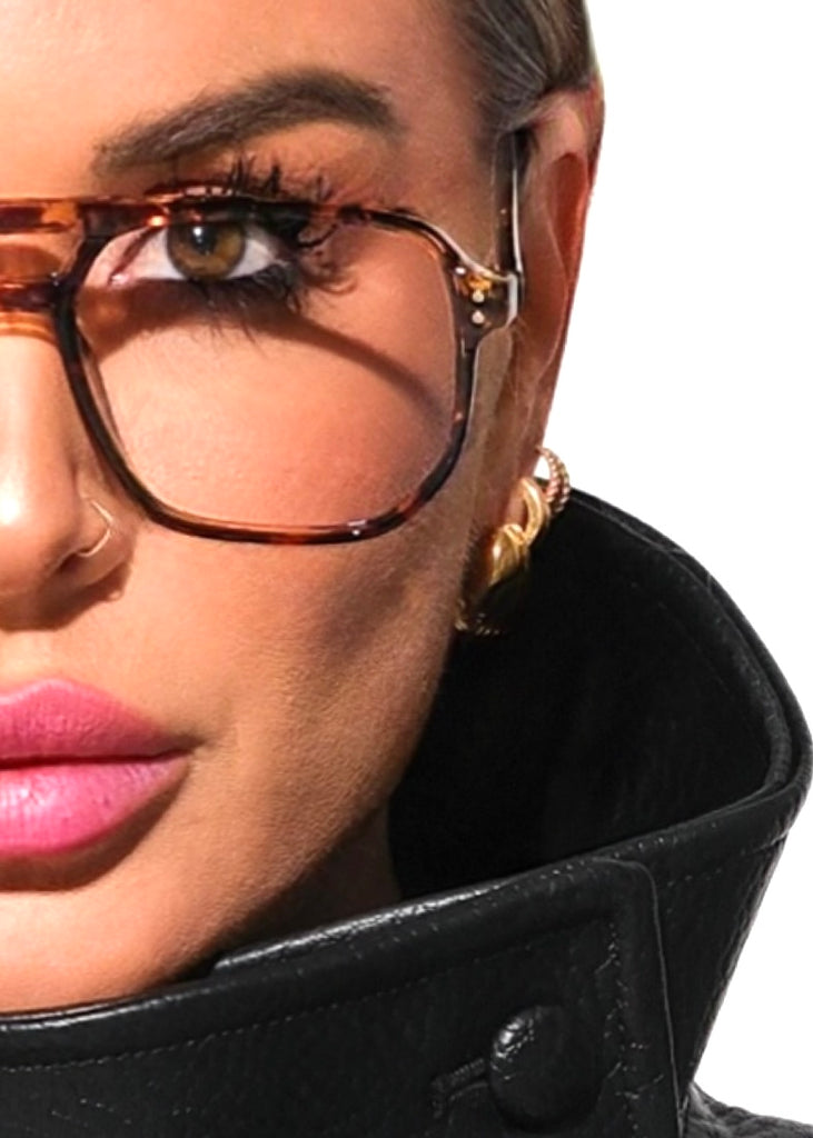 pebby forevee Glasses Tortoiseshell TAKING NOTES BLUE LIGHT BLOCKING GLASSES