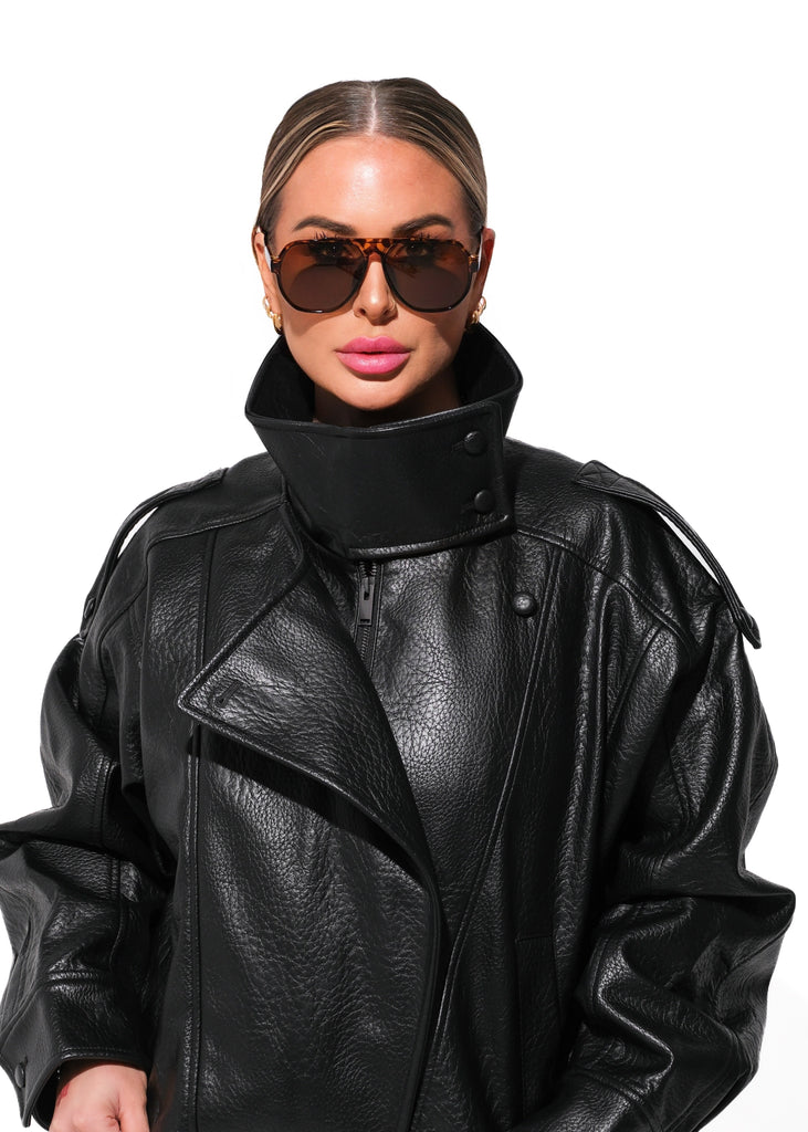 pebby forevee Glasses Tortoiseshell THRIVING STATEMENT SUNGLASSES