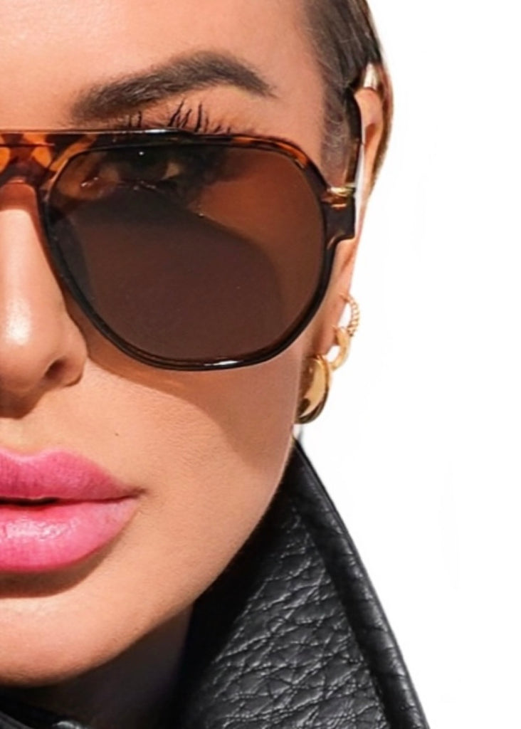 pebby forevee Glasses Tortoiseshell THRIVING STATEMENT SUNGLASSES