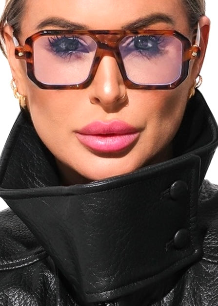 pebby forevee Glasses Tourtiseshell JETT BLUE LIGHT BLOCKING GLASSES