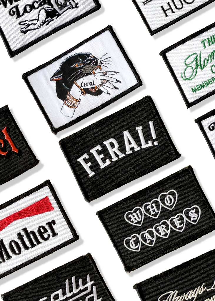 FERAL! (SCRIPT) GRAPHIC TRUCKER HAT – Pebby Forevee