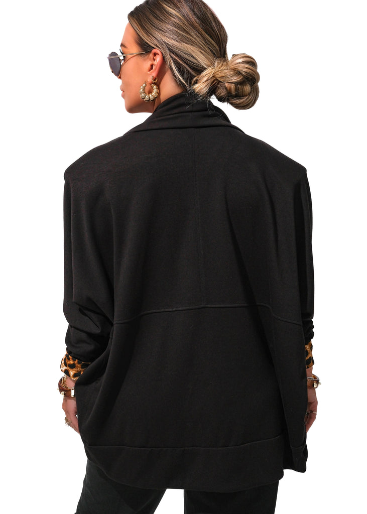 pebby forevee Jacket I JUST WORK HERE KNIT BLAZER