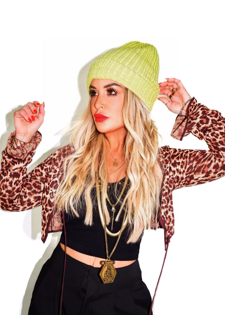 pebby forevee Long Sleeve Top ALL TIED UP TIE TOP