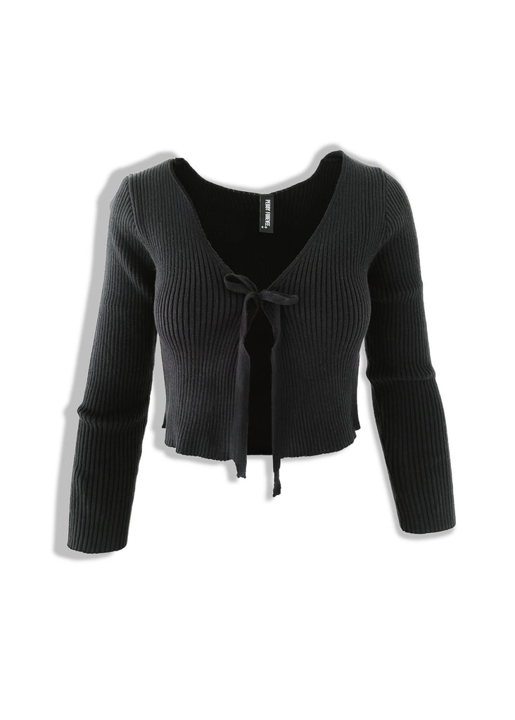 pebby forevee Long Sleeve Top KEEP IT TOGETHER TIE TOP