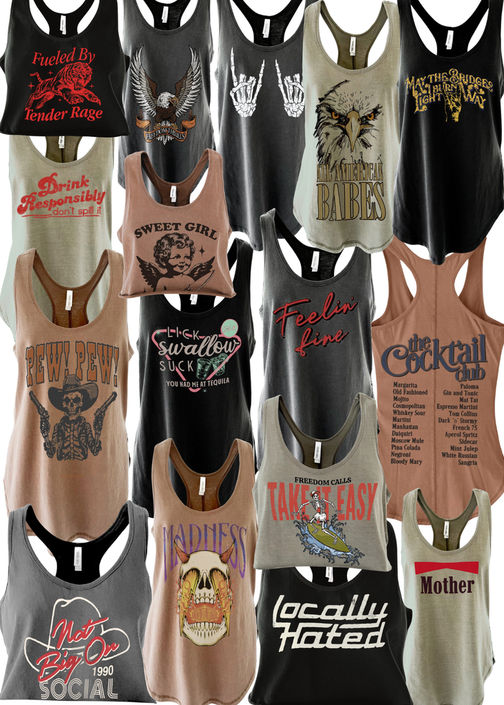 pebby forevee Mystery 2PC MYSTERY GRAPHIC TANK BUNDLE