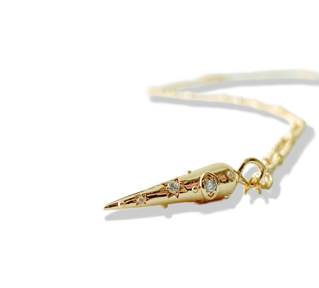 pebby forevee Necklace Gold AGNUS DEI WATER RESISTANT NECKLACE