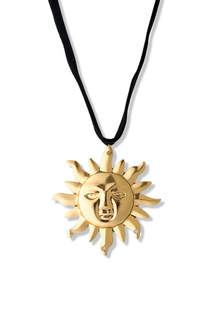 pebby forevee Necklace Gold APOLLO STATEMENT CHOKER NECKLACE