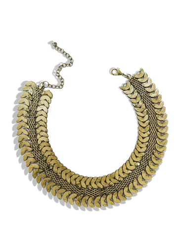 pebby forevee Necklace Gold APPROVED STATEMENT CHOKER NECKLACE