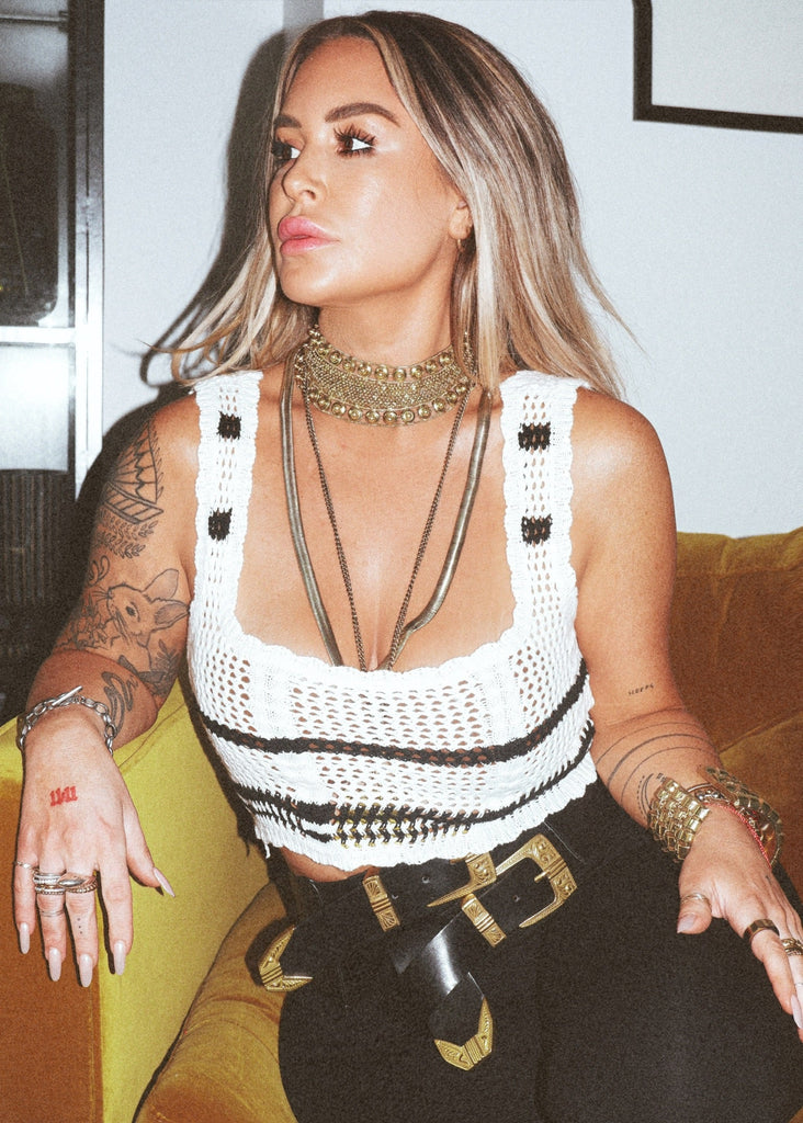 pebby forevee Necklace Gold ATTENDANCE STATEMENT CHOKER NECKLACE