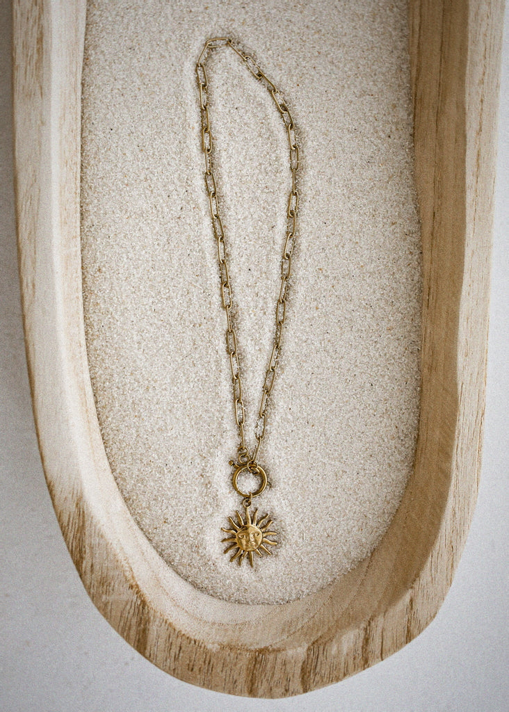 pebby forevee Necklace Gold AURORA WATER RESISTANT NECKLACE