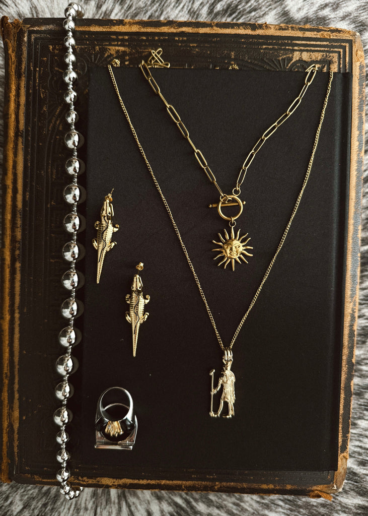 pebby forevee Necklace Gold AURORA WATER RESISTANT NECKLACE