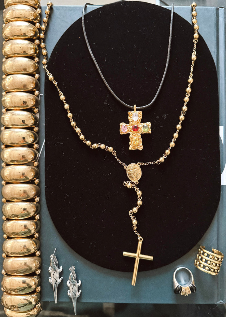 pebby forevee Necklace Gold BRIAR WATER RESISTANT NECKLACE