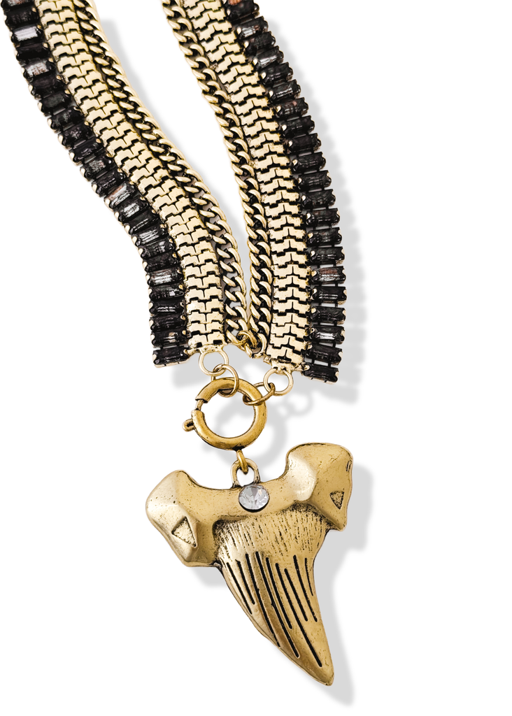 pebby forevee Necklace Gold CLEAR INDICATION STATEMENT NECKLACE