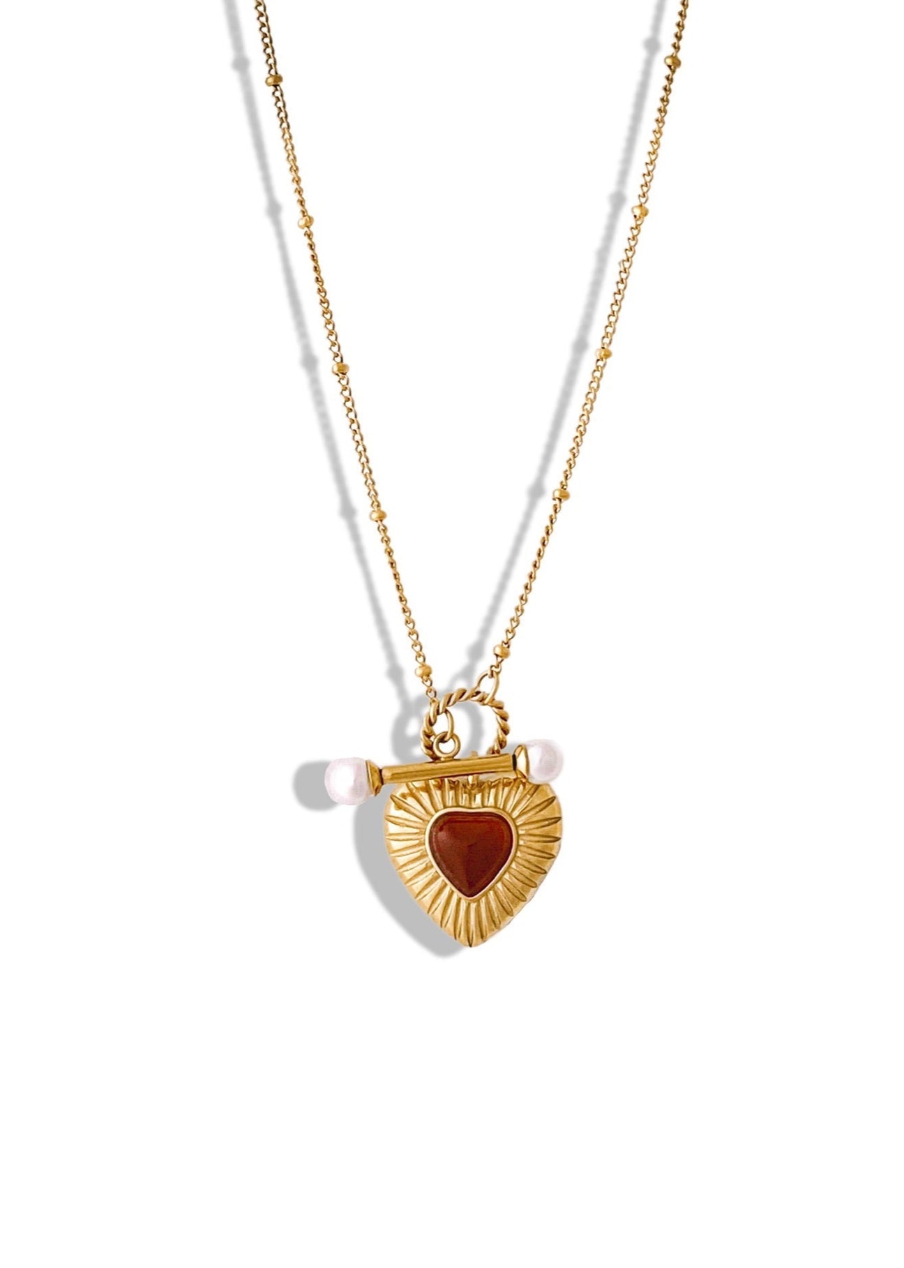 pebby forevee Necklace Gold COPELAND WATER RESISTANT NECKLACE