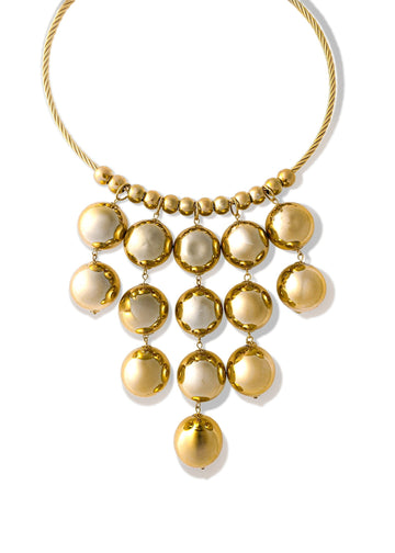 pebby forevee Necklace Gold ECLIPSE STATEMENT NECKLACE