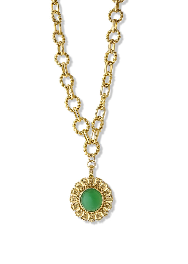 pebby forevee Necklace Gold ENCHANTED STATEMENT NECKLACE