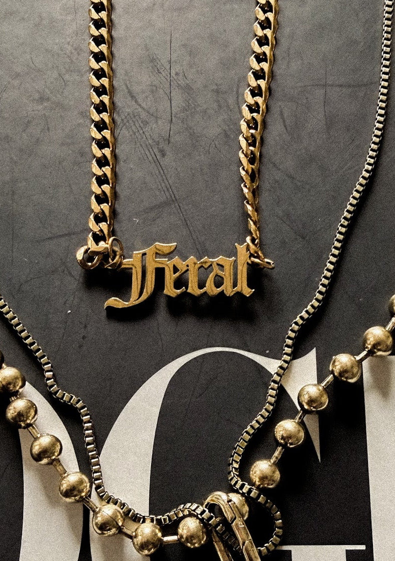 FERAL WATER RESISTANT NECKLACE – Pebby Forevee