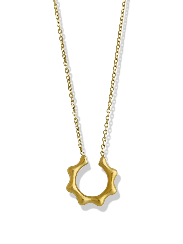 pebby forevee Necklace Gold FINAL SALE: RISING SUN WATER RESISTANT NECKLACE