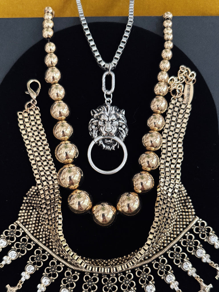 pebby forevee Necklace Gold GRETA WATER RESISTANT NECKLACE