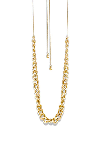 pebby forevee Necklace Gold HUNTLEY STATEMENT NECKLACE