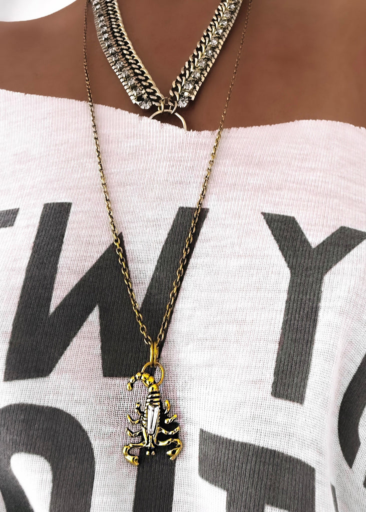 pebby forevee Necklace Gold IN MY NATURE WATER RESISTANT NECKLACE