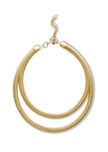 pebby forevee Necklace Gold MARLEY STATEMENT CHOKER NECKLACE