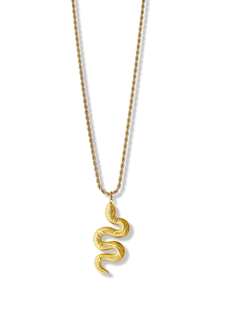 pebby forevee Necklace Gold OPHIS WATER RESISTANT NECKLACE