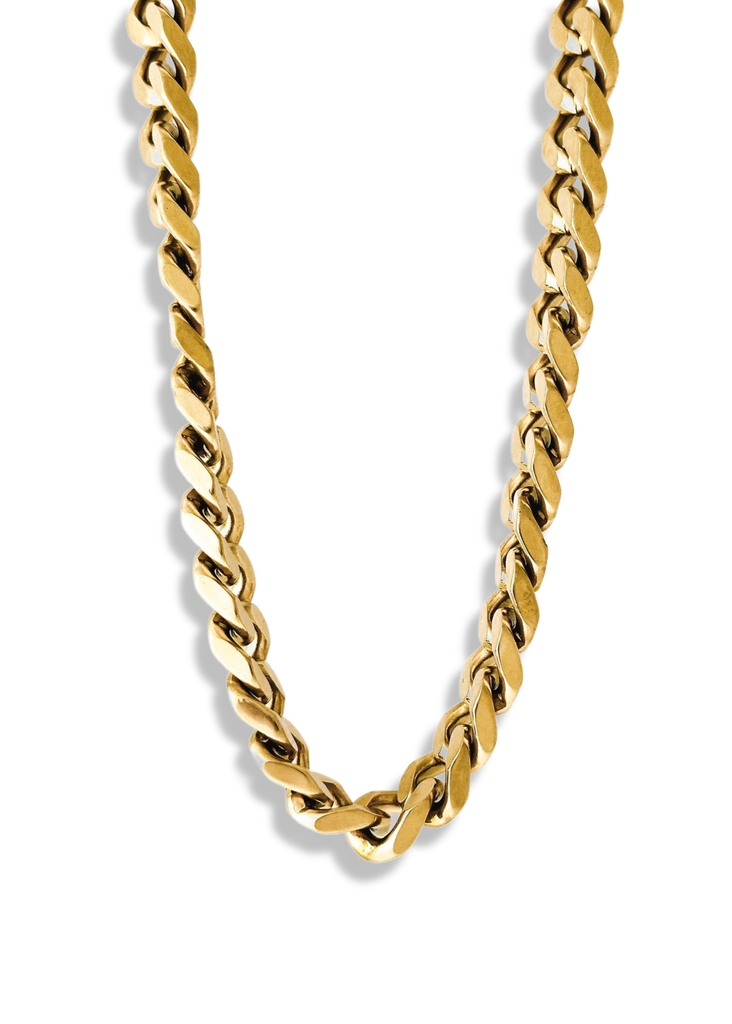 pebby forevee Necklace Gold RAISING HELL WATER RESISTANT NECKLACE