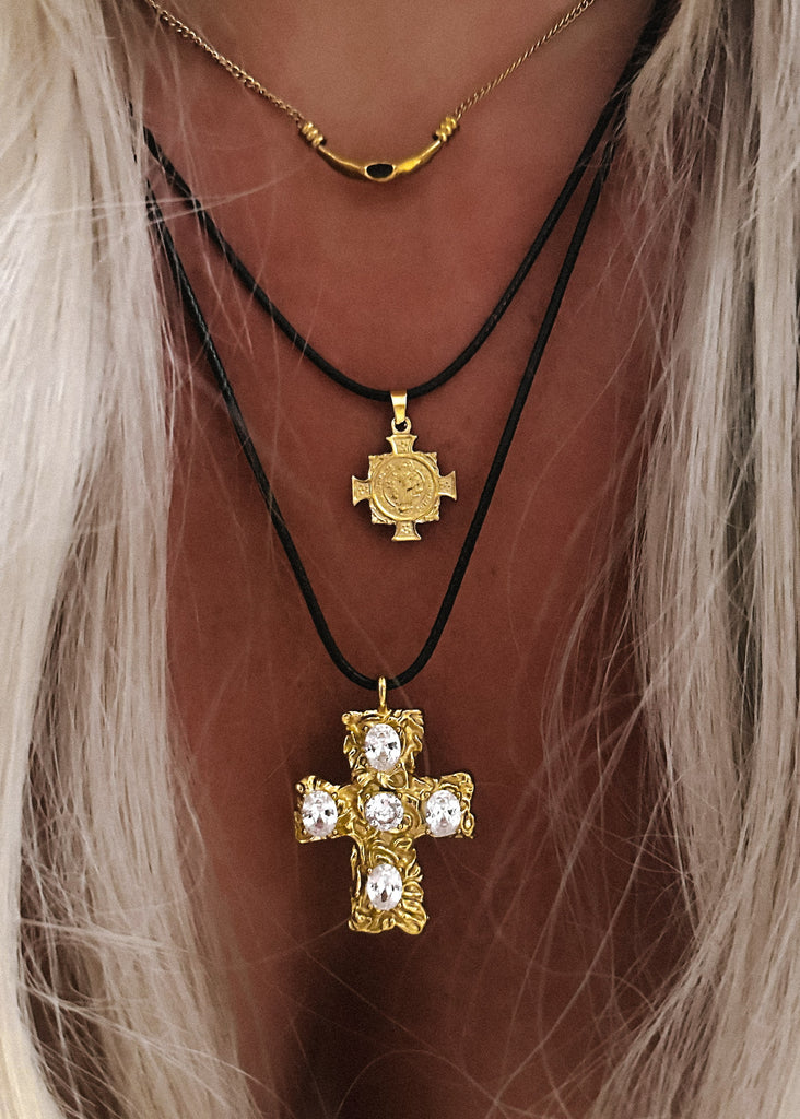 pebby forevee Necklace Gold RAMSES WATER RESISTANT NECKLACE