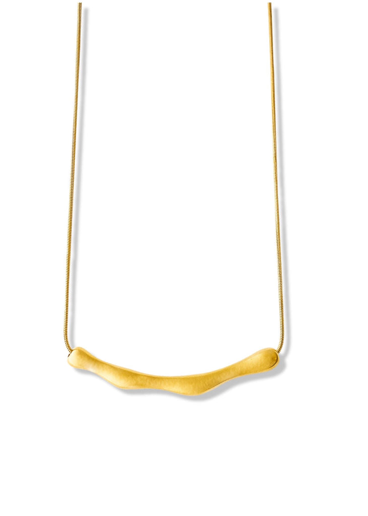 pebby forevee Necklace Gold RHIANNON WATER RESISTANT NECKLACE